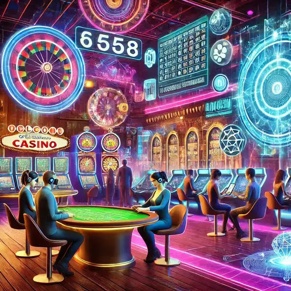 Casino lottery technology